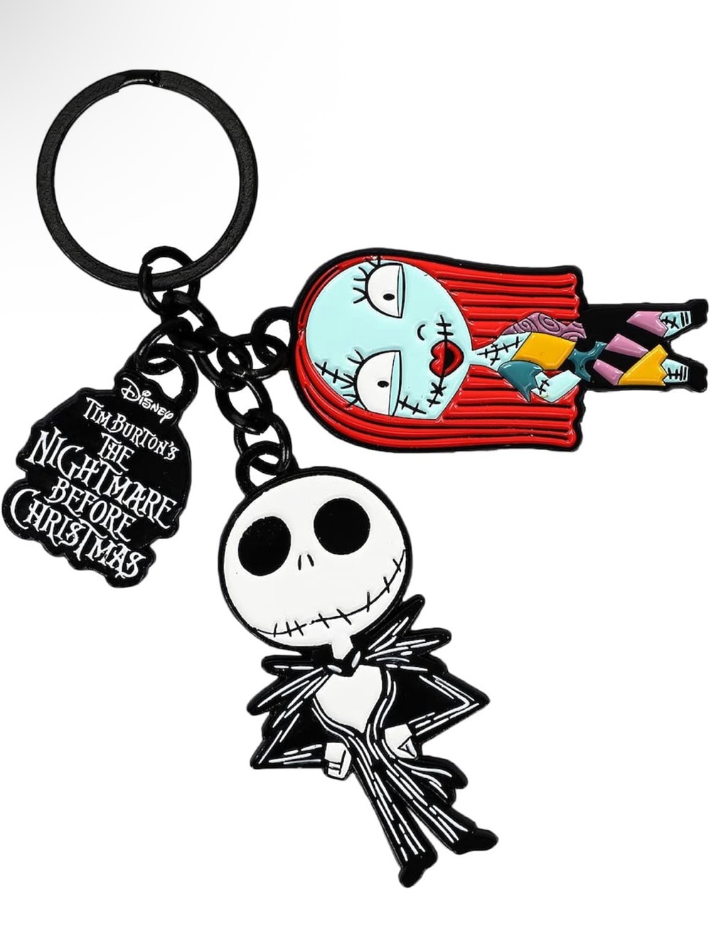 Nightmare Before Christmas Character Charms Keychain